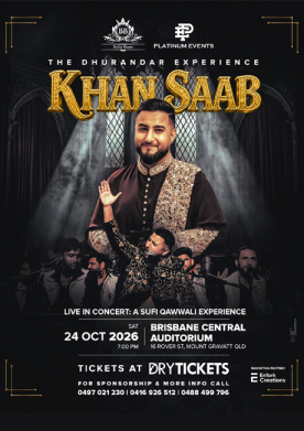 KHAN SAAB - Live In Concert Brisbane 2026