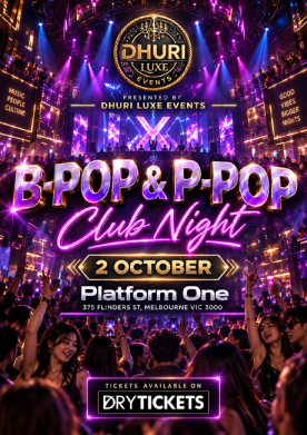 B-Pop and P-Pop Club Night Melbourne 2026