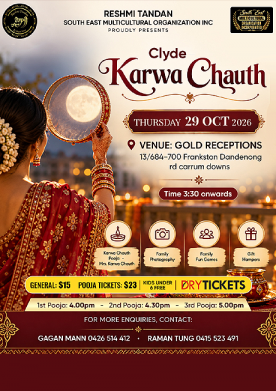 Clyde Karwa Chauth 2026 In Melbourne