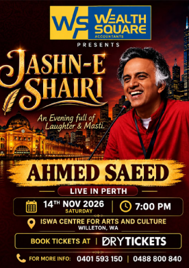 Ahmed Saeed - Jashn-E-Shairi - Live In Perth 2026