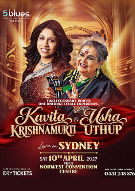 Kavita Krishnamurthy & Usha Uthup Live In Sydney 2027