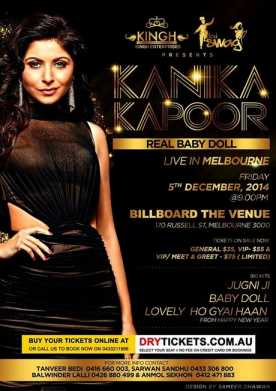 Kanika Kapoor Live in Melbourne