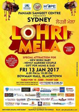 Lohri Mela Sydney 2017