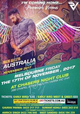 Main Aa Geya - Parmish Verma In Melbourne 2017