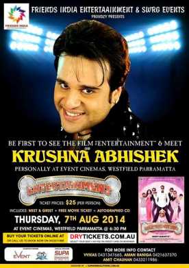 Meet & Greet with Krushna Abhishek