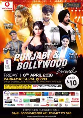 Punjabi & Bollywood Touch Live In Sydney