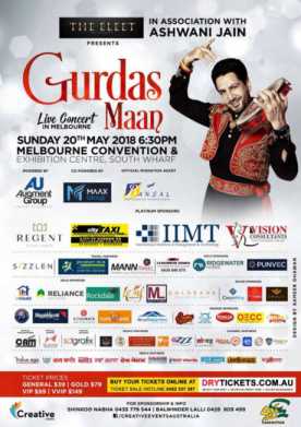 Gurdas Maan Live In Concert Melbourne 2018