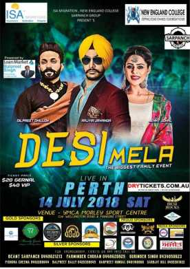 Desi Mela Live In Perth 2018