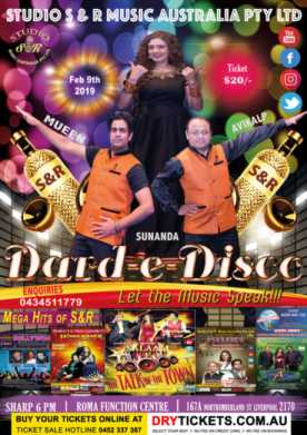 Dard-e-Disco In Sydney