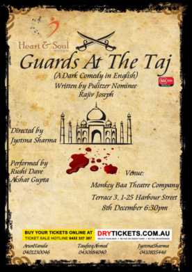 Guards At The Taj - A Dark Comedy In English - Sydney (Saturday)