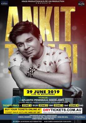Ankit Tiwari Live In Concert Melbourne 2019
