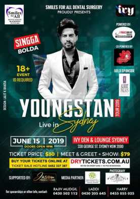 Singga Bolda - Youngstan Tour 2019 In Sydney