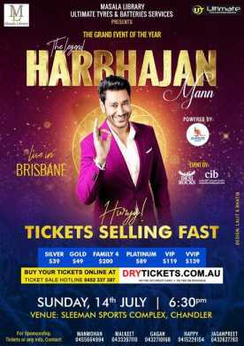 The Legend Harbhajan Mann Live In Concert Brisbane 2019