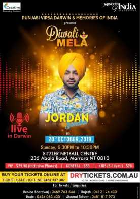 Jordan Sandhu Live In Darwin - Diwali Mela 2019