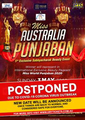 Miss Australia Punjaban 2020