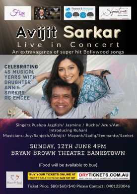 Avijit Sarkar Live In Concert Sydney 2022