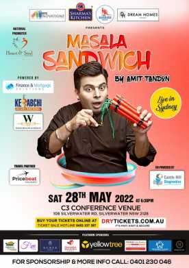 Amit Tandon - Masala Sandwich Live In Sydney 2022
