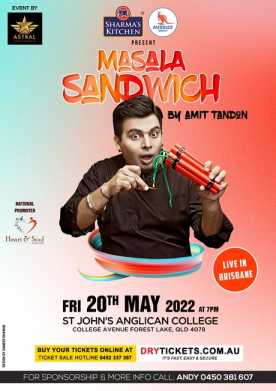 Amit Tandon - Masala Sandwich Live In Brisbane 2022