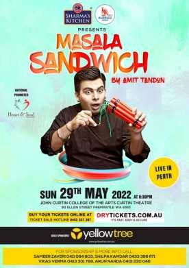 Amit Tandon - Masala Sandwich Live In Perth 2022