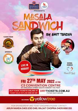 Amit Tandon - Masala Sandwich Live In Hobart 2022