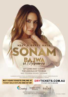 Sonam Bajwa - Meet & Greet Gala in Melbourne