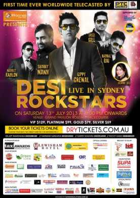 Desi Rockstars Live In Sydney
