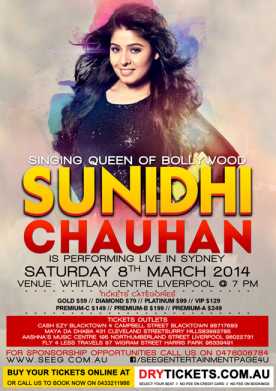Sunidhi Chauhan Live In Sydney