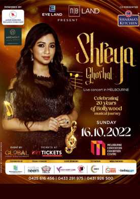 Shreya Ghoshal Live In Concert Melbourne