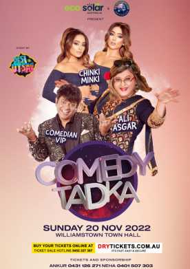 Comedy Tadka - Chinki Minki, Ali Asgar, Comedian VIP Live In Melbourne
