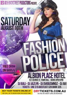 Fashion Police Bollywood Club Night