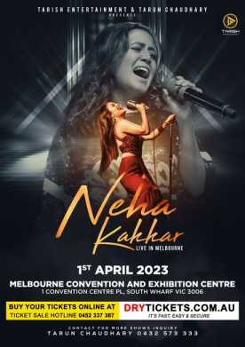 Neha Kakkar Live In Grand Musical Concert Melbourne