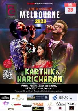 Karthik & Haricharan Live In Concert In Melbourne