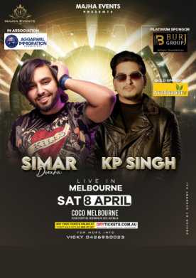 Simar Doraha & KP Singh Live In Melbourne