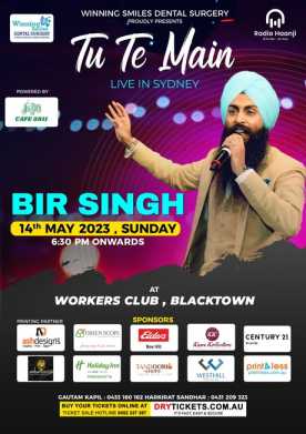 Tu Te Main - Bir Singh Live In Sydney