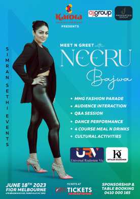 Meet n Greet with Neeru Bajwa In Melbourne