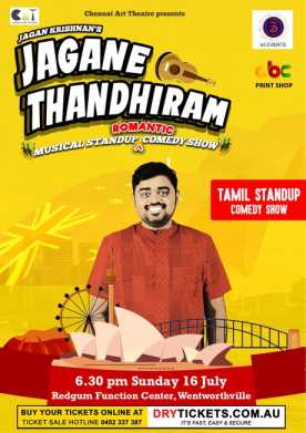 Jagane Thandhiram Romantic Tamil Musical Standup Comedy Show Live In Sydney
