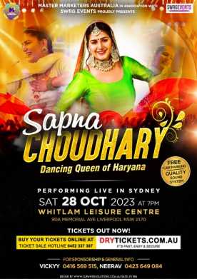 Sapna Chaudhary Live In Sydney