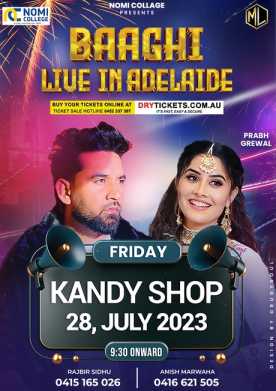 BAAGHI Live In Adelaide