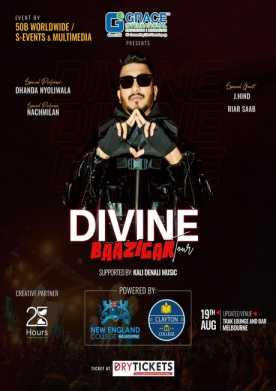 DIVINE - Baazigar Tour 2023 - Melbourne