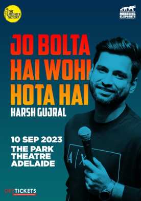 Jo Bolta Hai Wohi Hota Hai by Harsh Gujral Live In Adelaide 2023