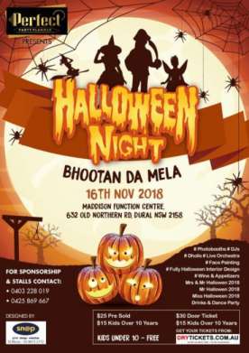 Halloween Party With The Bhoothnath In Sydney