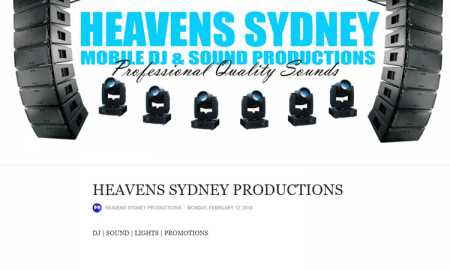 Heavens Sydney Productions