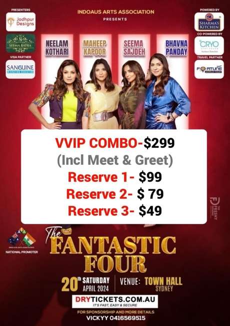 The Fantastic Four - Sydney 2024