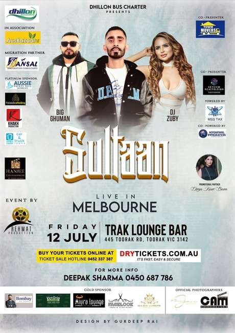 SULTAAN Live In Melbourne 2024