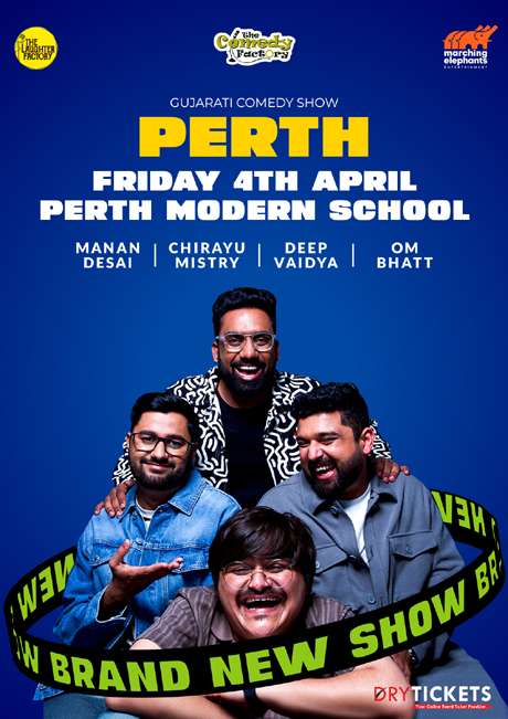 The Gujarati Comedy Factory Show in Perth 2025