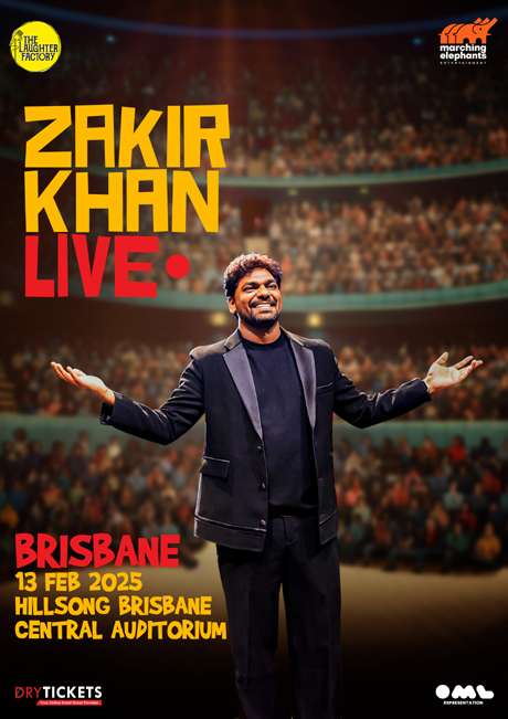 Zakir Khan Live In Brisbane 2025