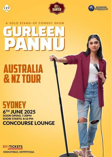 Gurleen Pannu - A Solo Stand-Up Comedy Show Live In Sydney