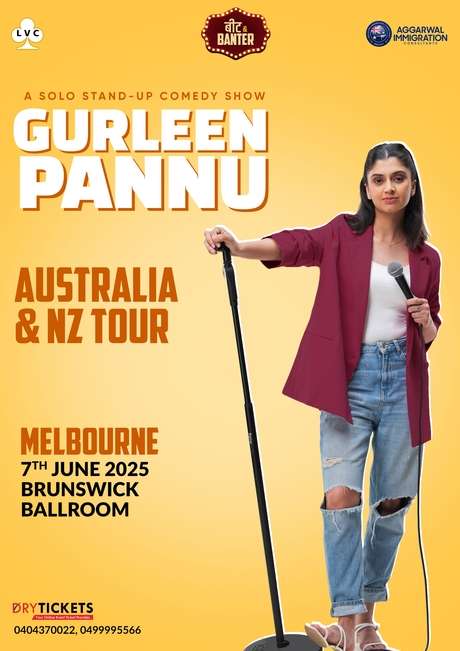 Gurleen Pannu - A Solo Stand-Up Comedy Show Live In Melbourne