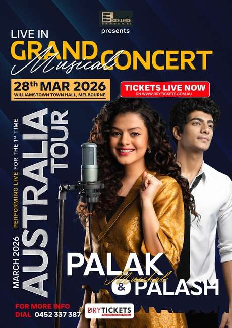 Palak Muchhal • Palash Muchhal Picture