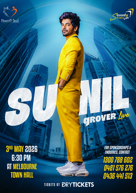 Sunil Grover Live In Melbourne 2026